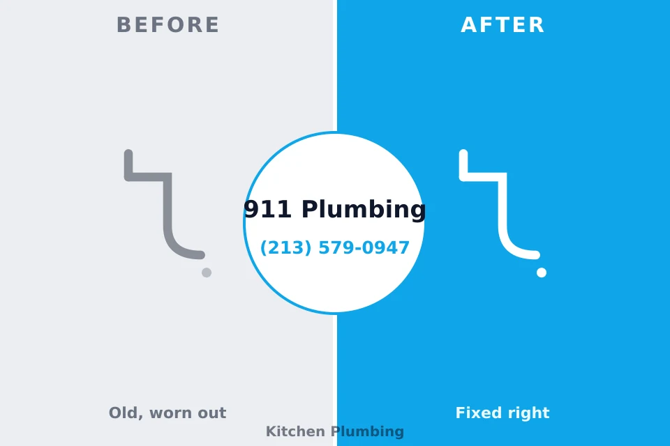 Before and after: plumbing repair Cherryvale, SC